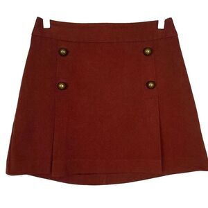 Express Brown Military Style Skirt Women’s Size 6